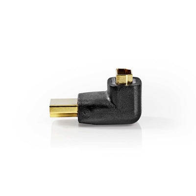 Nedis HDMI Adapter verloopplug HDMI female connector naar haaksmodel HDMI male