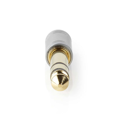 Nedis Stereo audio verloop 6,33 mm Jack male connector - 3,5 mm Jack female connector