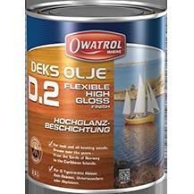 Owatrol D2-Olie Hoogglans Afwerking voor D1-Olie