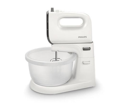 Philips HR3745/00 Mixer met turbo stand, bandgardes en 3 liter kom