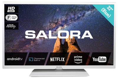 Salora MILKYWAY 32 met Google Android TV, chromecast ingebouwd, WiFi