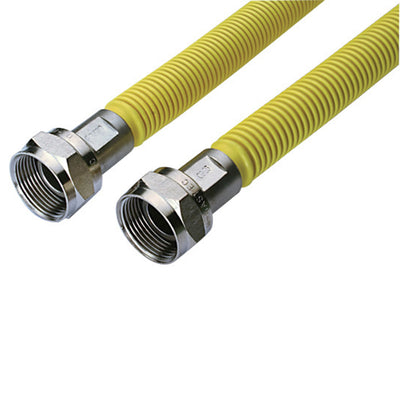 Scanpart Gasslang 120 flex flexibele RVS slang van 120 cm voor achterlangs fornuis