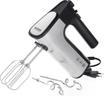 Severin HM3841 Handmixer met ultrastille DC motor en traploos regelbaar