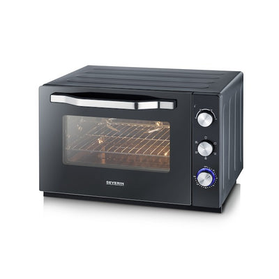 Severin TO2073 oven met inhoud 60 liter, hetelucht,grill en pizzasteen