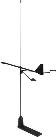 Shakespeare Hawk antenne marifoonantenne met windvaan