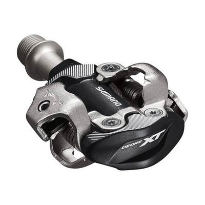 Shimano XT M8100 MTB pedalen met SM-SH51 schoenplaatjes