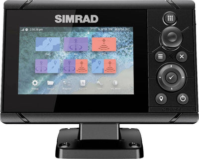 Simrad Cruise-5 kaartplotter met CHIRP-sonar