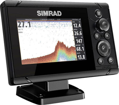 Simrad Cruise-5 kaartplotter met CHIRP-sonar