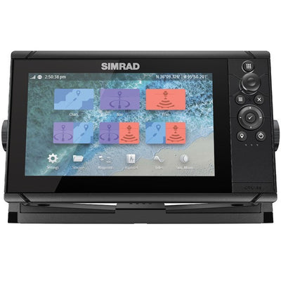 Simrad Cruise-9 kaartplotter met CHIRP-sonar