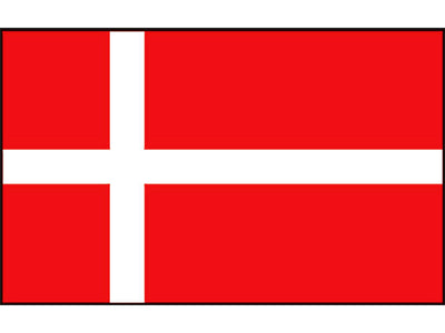 Talamex Vlag Denemarken 20x30 cm