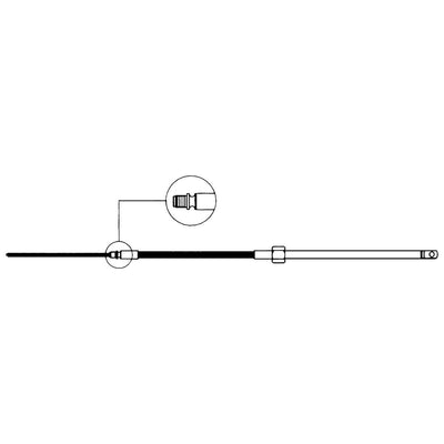 Ultraflex M58 Stuurkabel voor motoren tot 55 pk