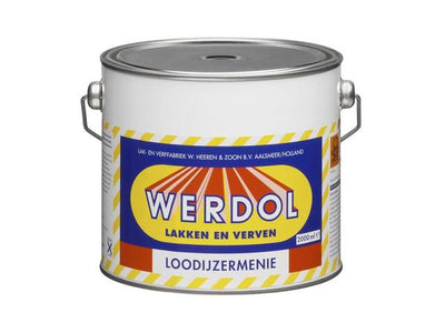 Werdol Loodijzermenie roestwerende primer 500 ml (professioneel gebruik)